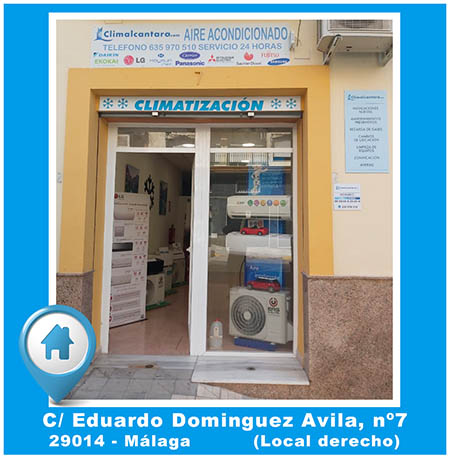 Tienda Climalcantara en Málaga